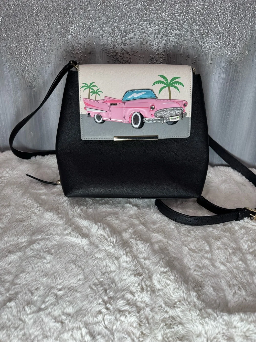 Kate Spade New York Cadillac Convertible Flap Backpack Handbag